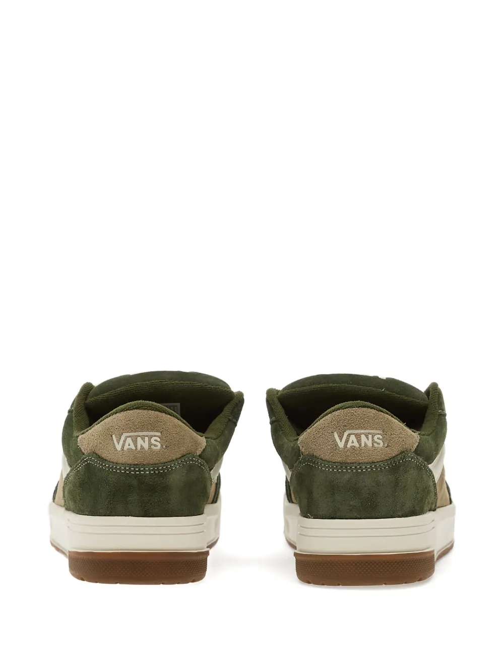 Vans Hylane suede panelled sneakers Green