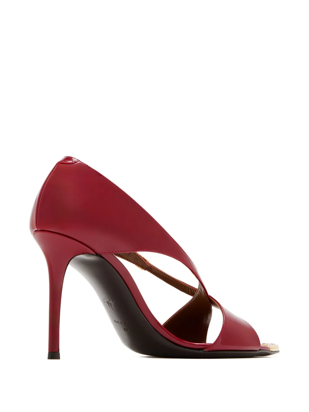 Giuseppe Zanotti Intriigo Croisée Crystal 90 In Red