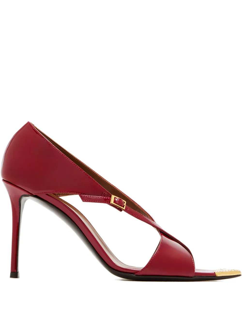 Giuseppe Zanotti Intriigo Croisée Crystal 90 In Red