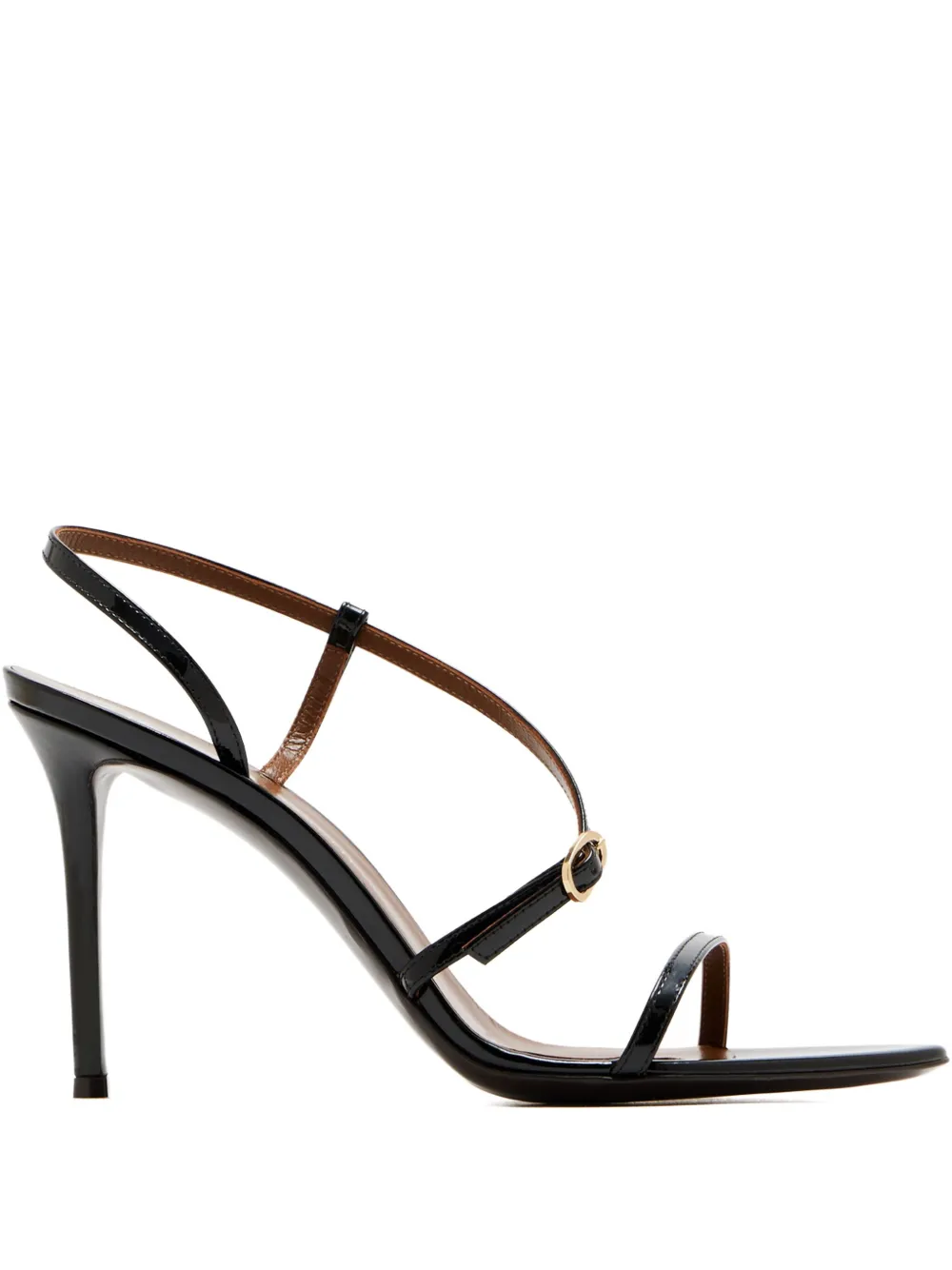 Giuseppe Zanotti 90mm Audrinette patent-leather sandals Black