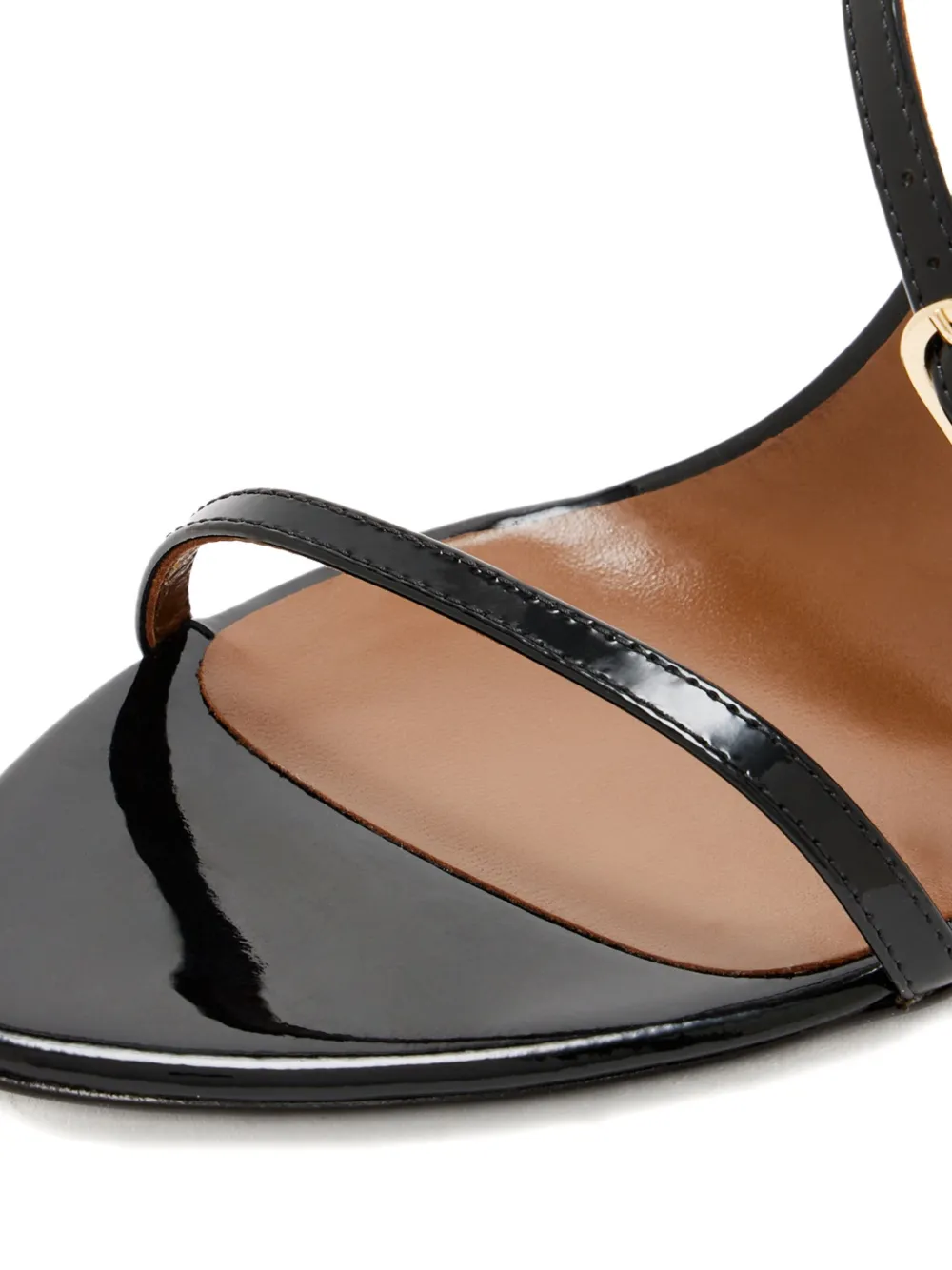 Giuseppe Zanotti 90mm Audrinette patent-leather sandals Black