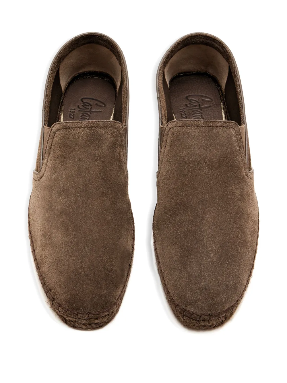 Castañer suede espadrilles Brown