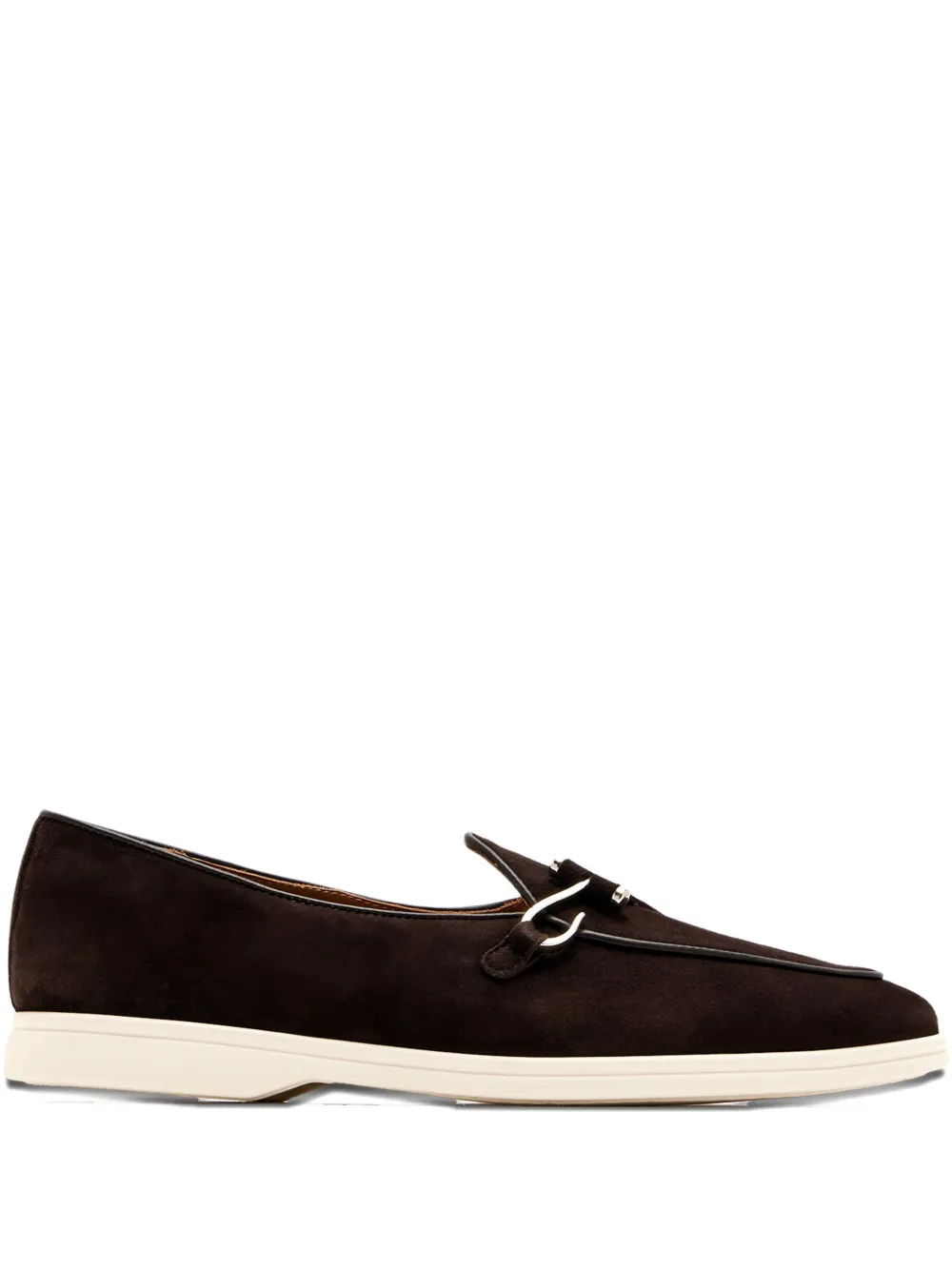 Edhen Milano suede loafers Brown