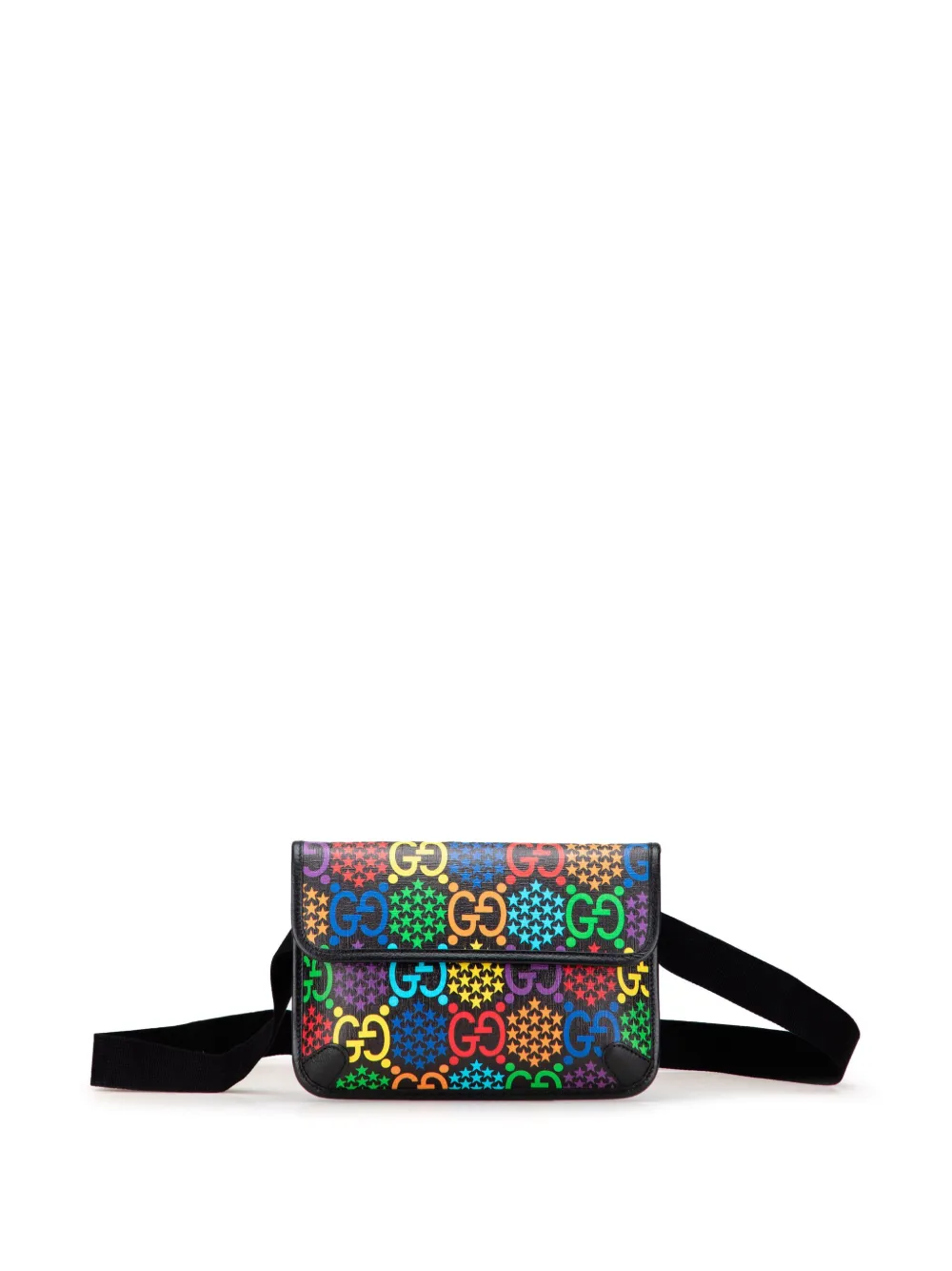Gucci Pre-Owned 2016-2025 GG Supreme Psychedelic belt bag | Black | Image 1