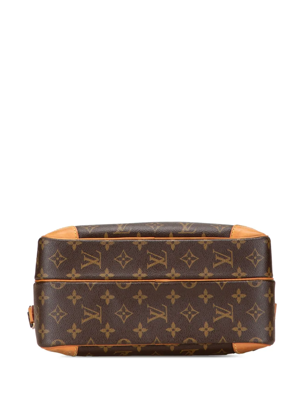 Pre-owned Louis Vuitton 2010 Monogram Nil Crossbody Bag In Brown