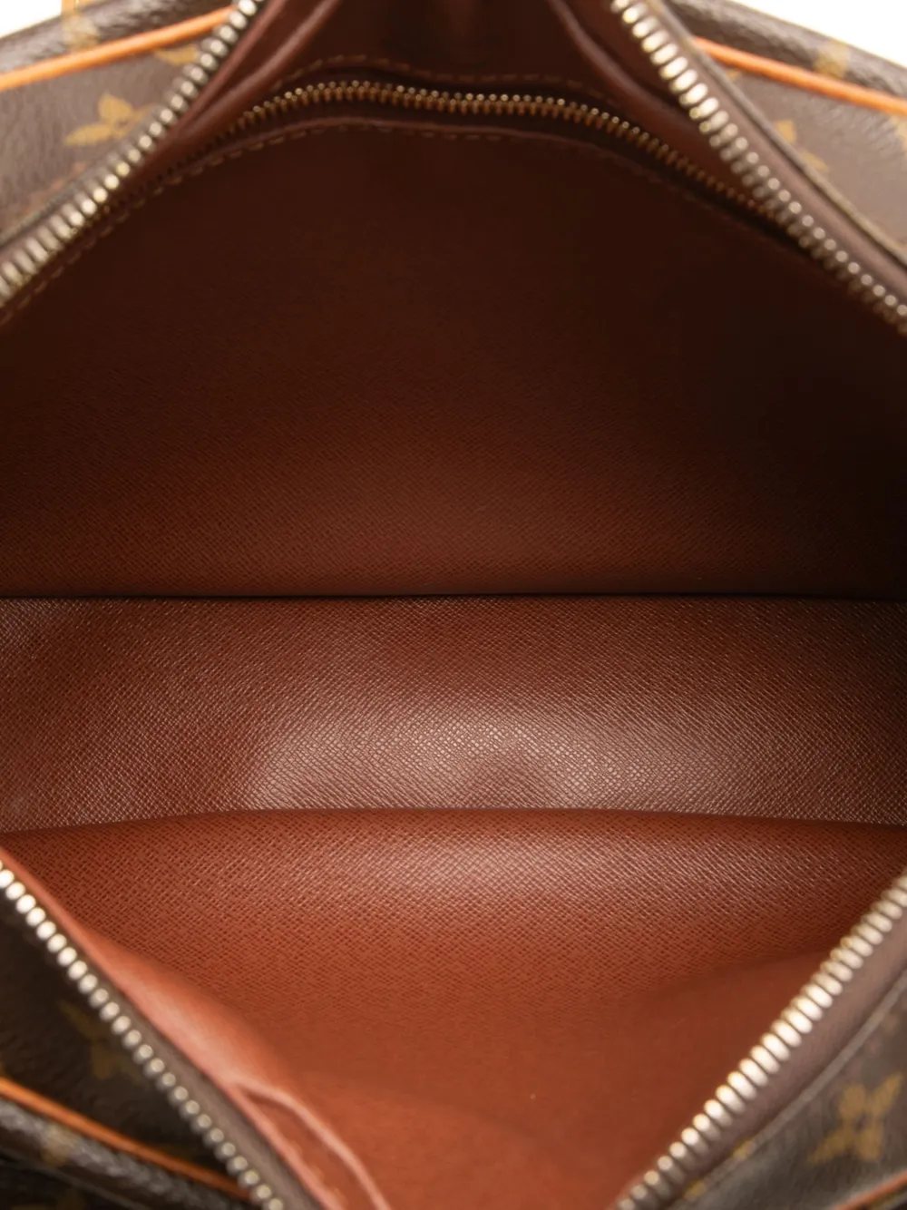 Pre-owned Louis Vuitton 2010 Monogram Nil Crossbody Bag In Brown