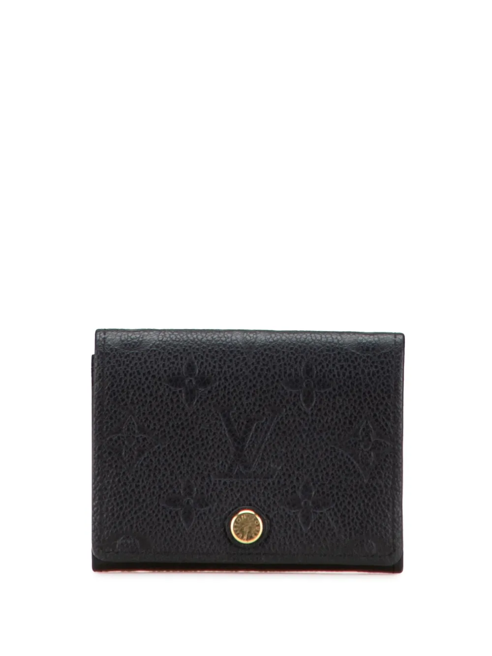 Louis Vuitton Pre-Owned 2021-2025 Monogram Empreinte Business card holder | Black | Image 1