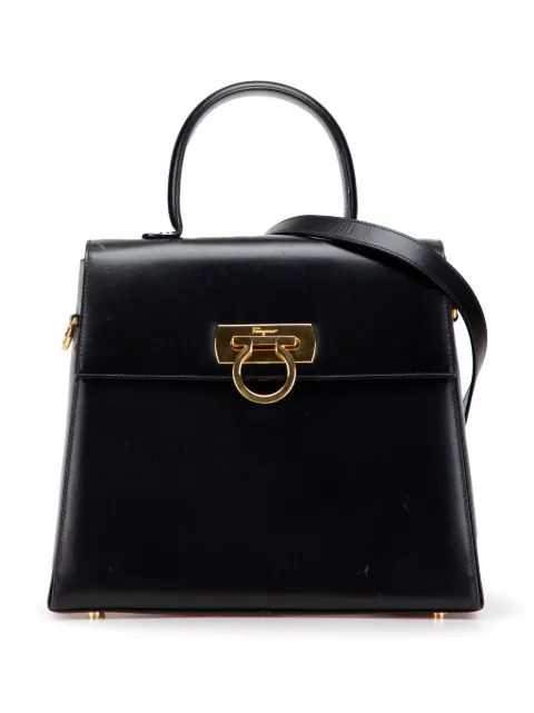 Ferragamo Pre-Owned 2010-2025 Leather Gancini satchel