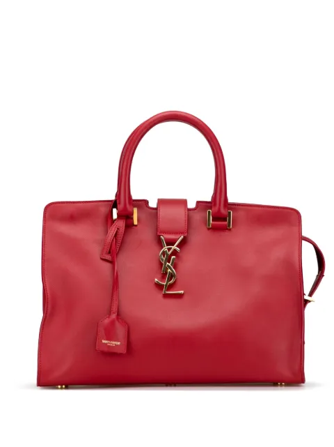 Saint Laurent Pre-Owned 2015 Small Calfskin Cabas Chyc satchel