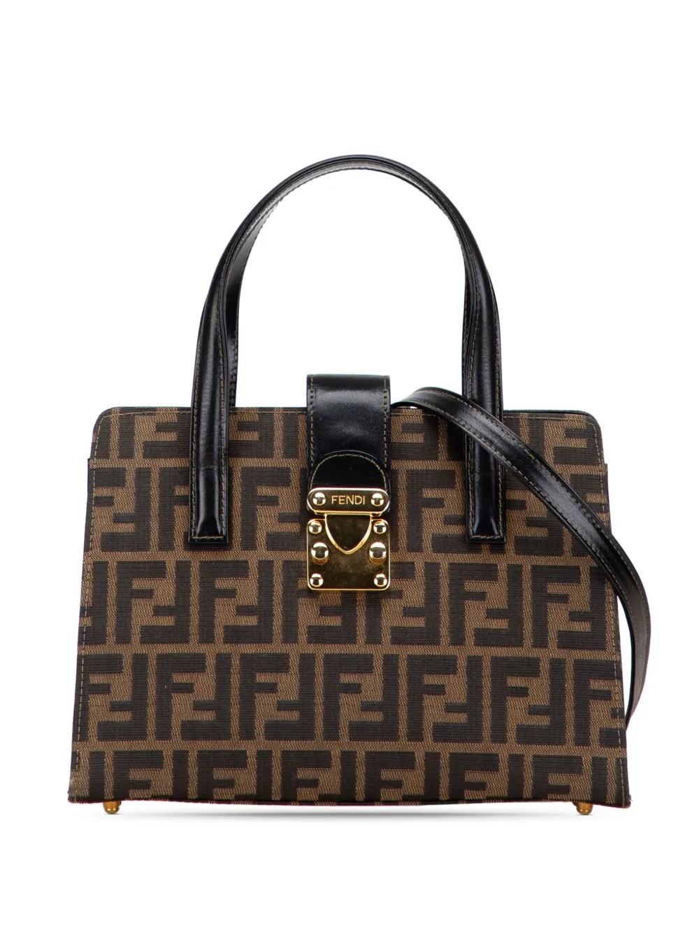 Fendi Pre-Owned 20th Century Zucca Canvas satchel | Brown | Image 1