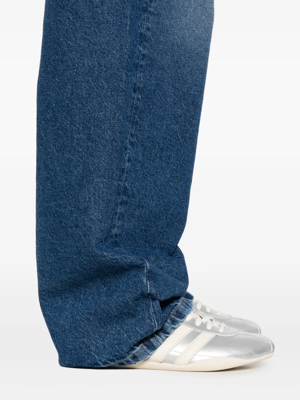 TWINSET Klassieke denim jeans Blauw