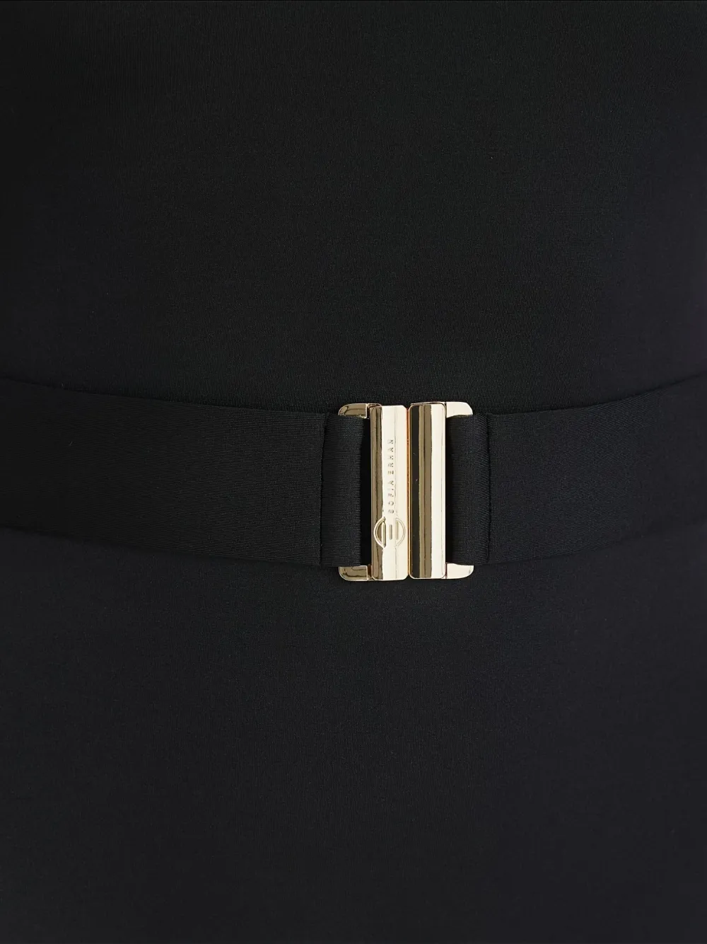 Sofia Erhan Belted Swimsuit In Black