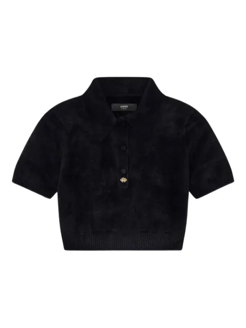 AMIRI short-sleeved polo top