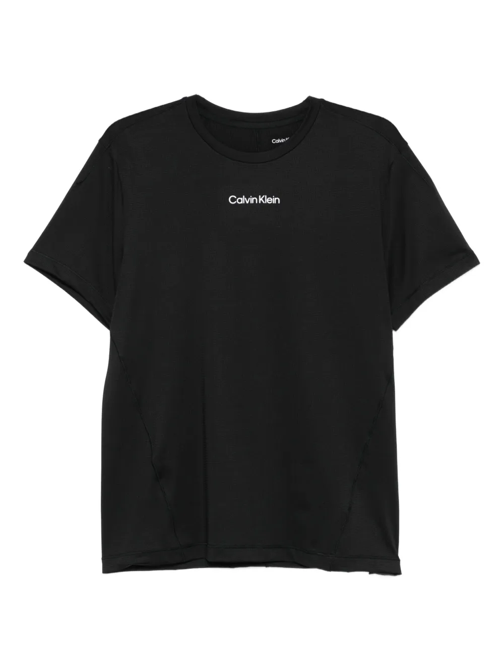 Calvin Klein playera de tejido waffle | negro | Image 1