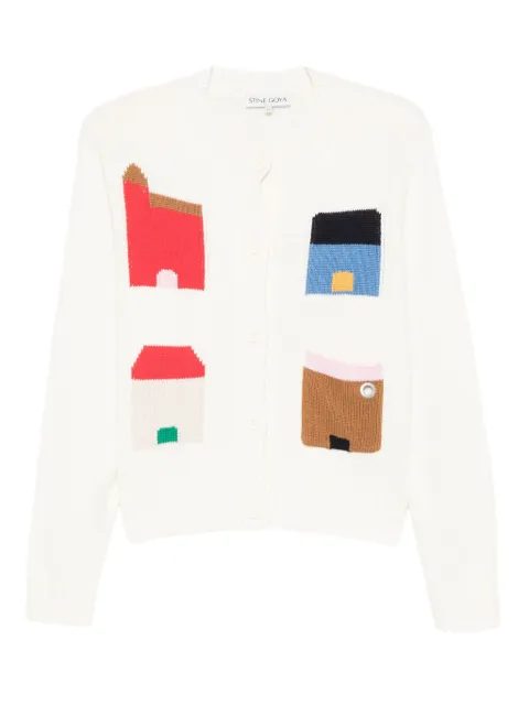 Stine Goya house-motif cardigan