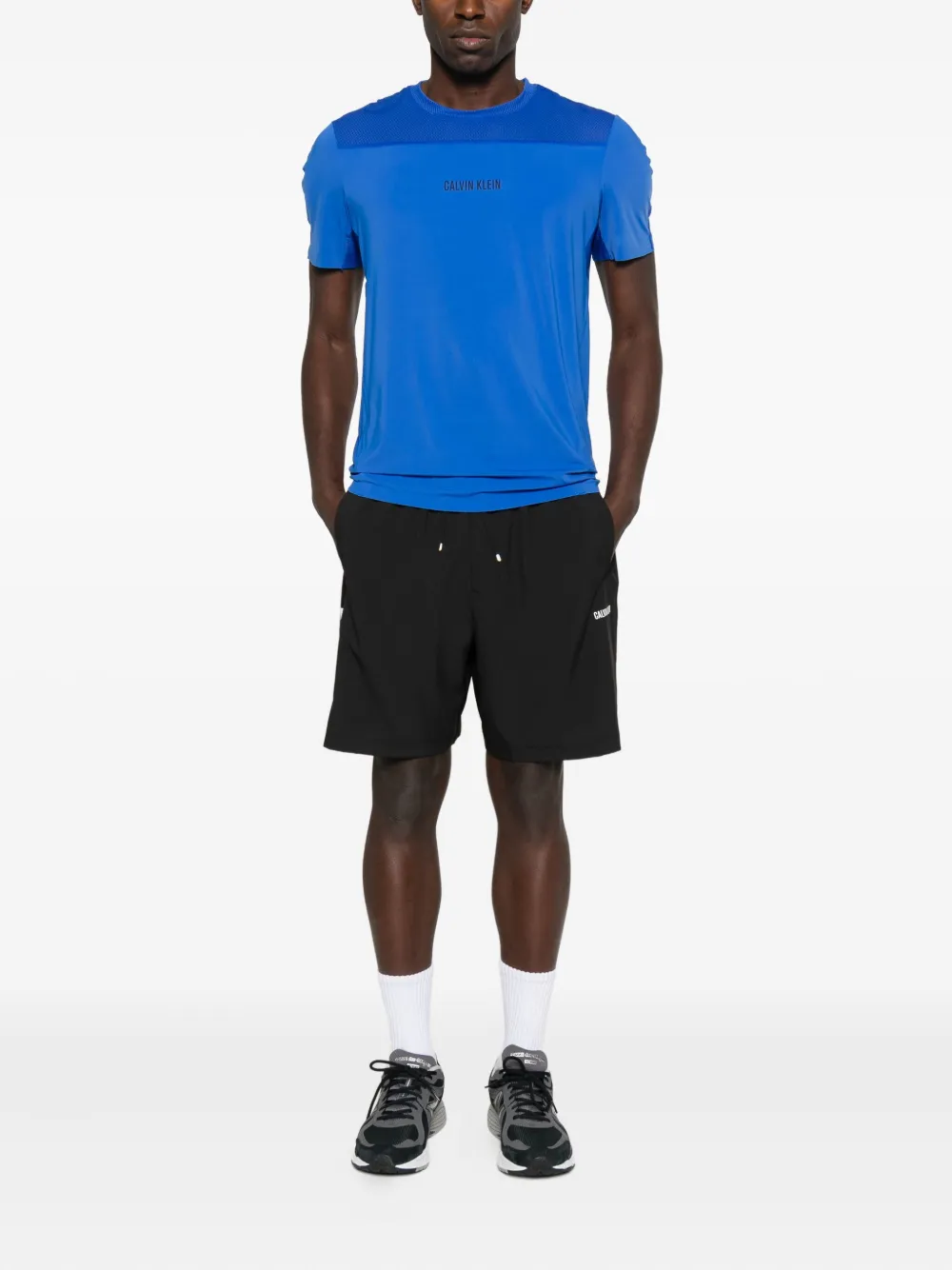 Calvin Klein playera con panel de malla | Playeras | Image 2