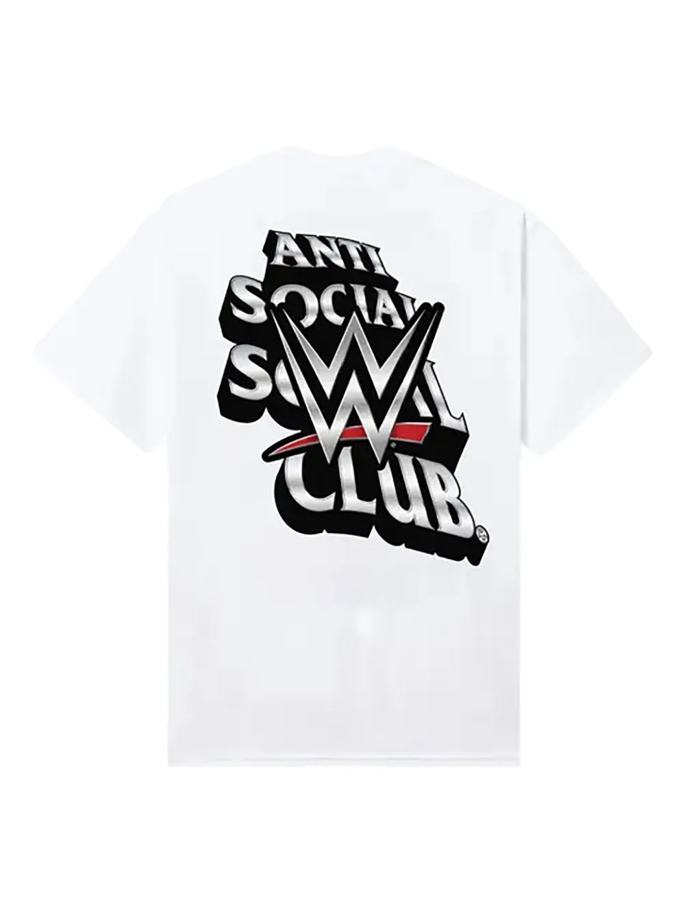 Anti Social Social Club x WWE Wrestlemania T-shirt - Wit