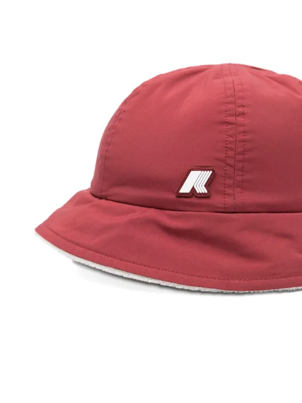 K Way Kids Logo Bucket Hat | Red | FARFETCH ZA