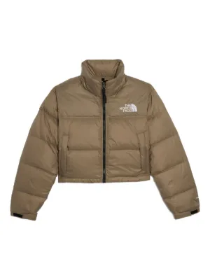 The North Face クロップド パデッドジャケット | ブラック | FARFETCH JP