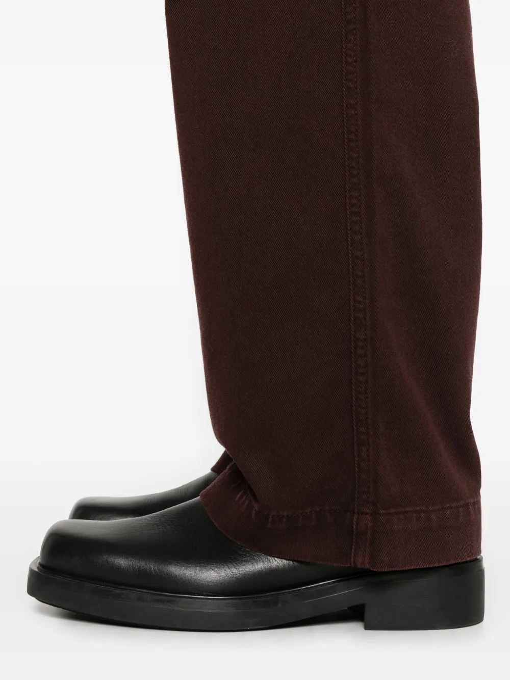 Emporio Armani Straight broek Bruin