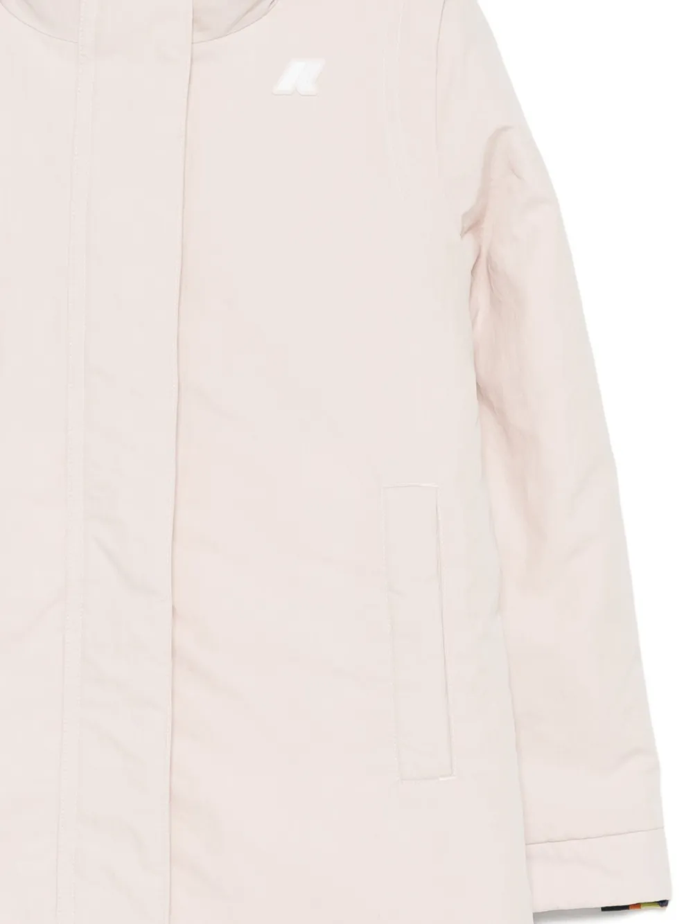 K Way Kids Jack met capuchon Roze