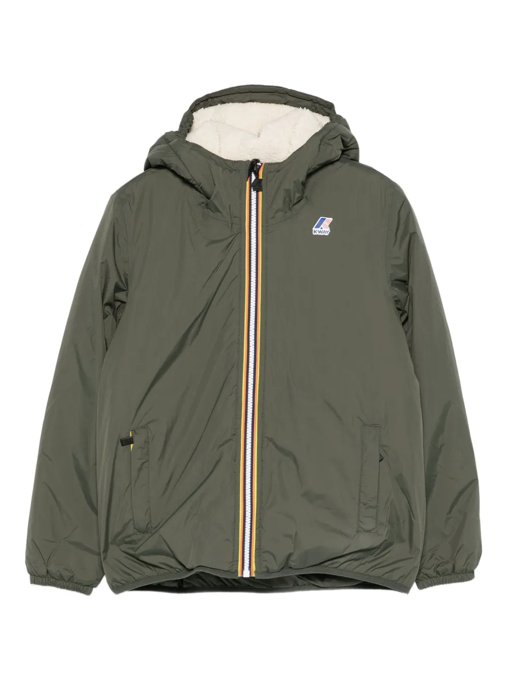 K Way Kids Le Vrai 4.0 Claude jacket | Green | Image 1