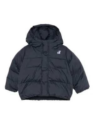 K Way Kids フーデッド ジャケット | ブラック | FARFETCH JP