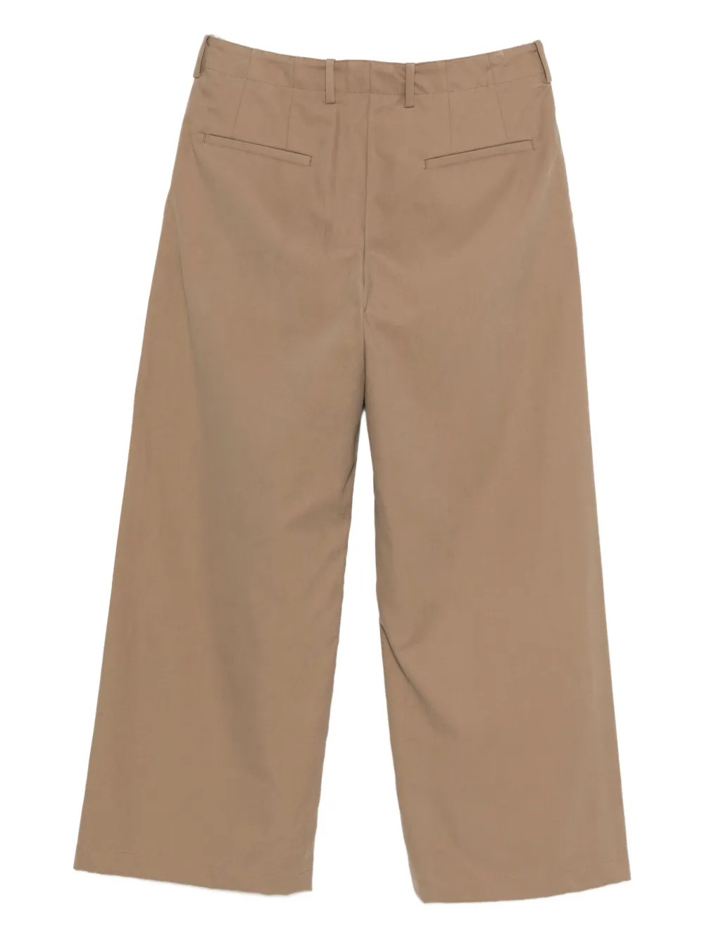 OUR LEGACY pleated cotton trousers - Beige