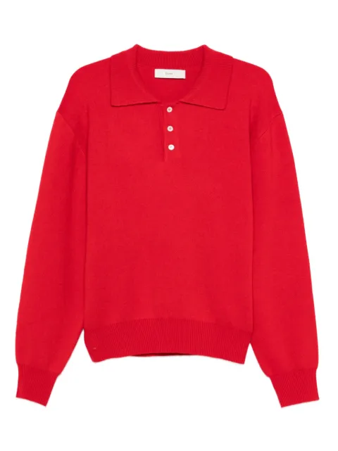 DUNST cashmere polo shirt
