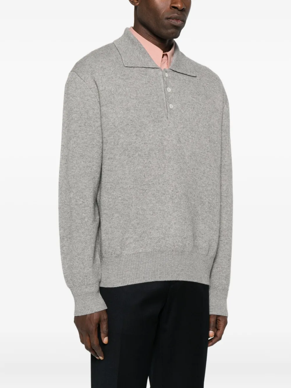 Dunst Long Sleeve Sweater In Brown