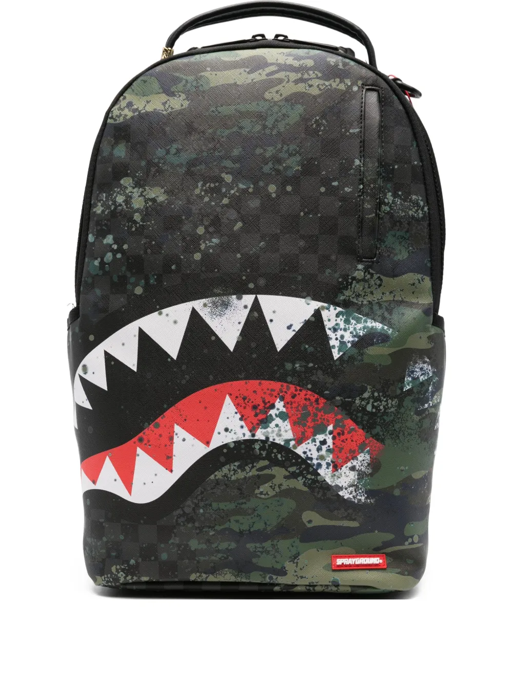 Sprayground Camo Splash backpack | Black | Image 1