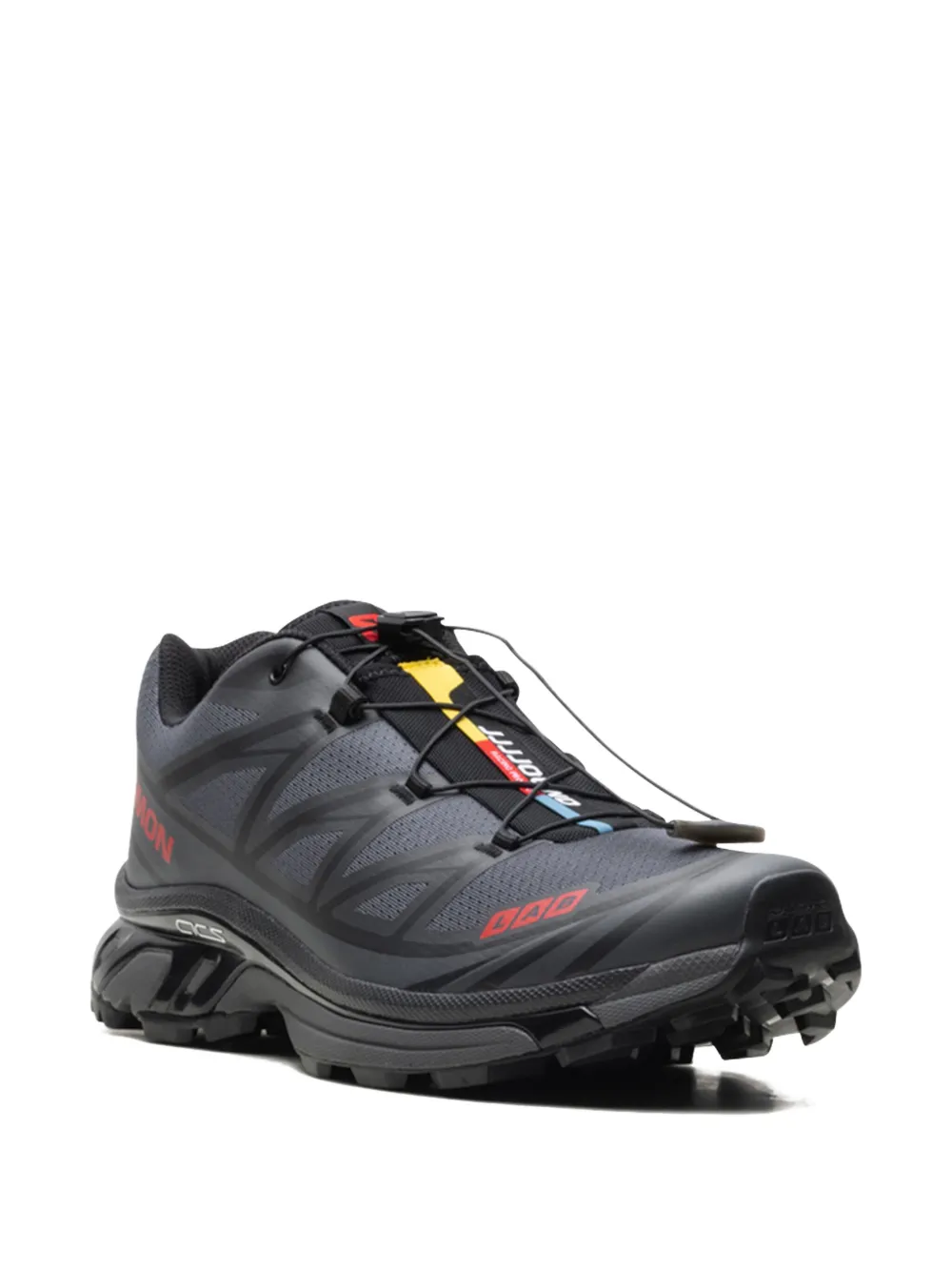 Salomon XT-6 "JJJJound Black Fiery Red" sneakers