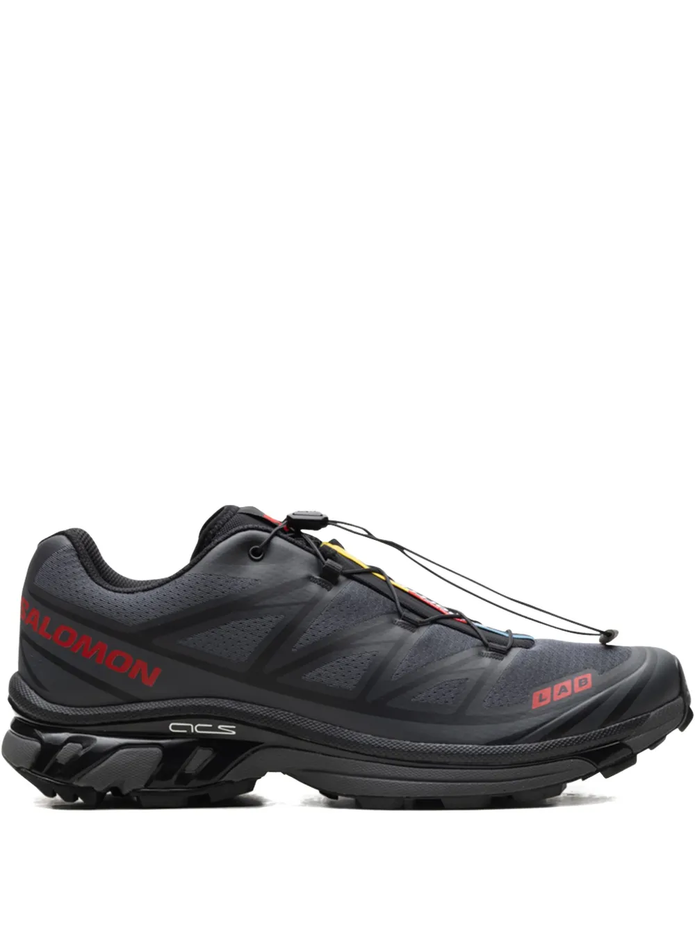 Salomon XT-6 "JJJJound Black Fiery Red" sneakers