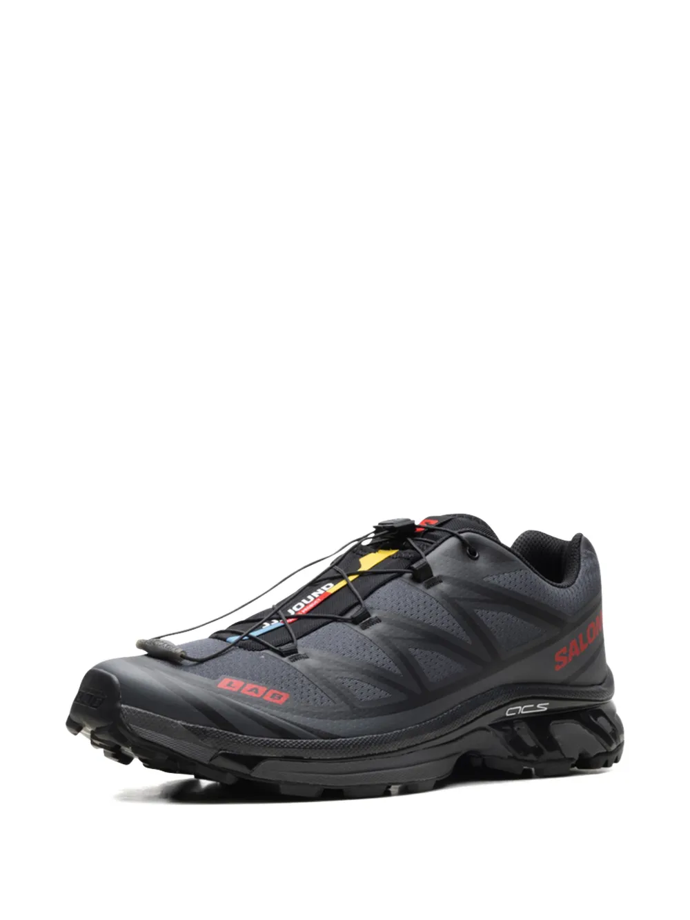Salomon XT-6 "JJJJound Black Fiery Red" sneakers