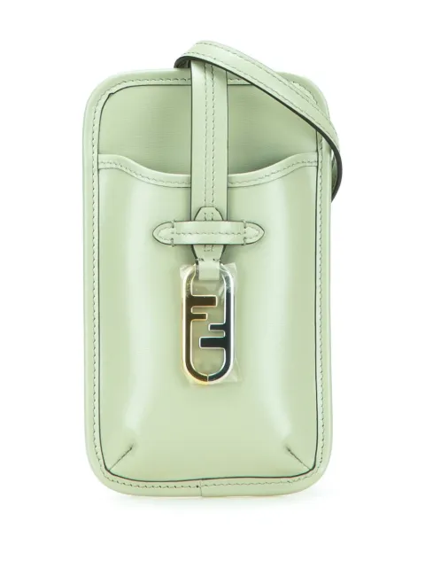 Fendi Pre-Owned 2010-2025 Leather O Lock Phone Pouch crossbody bag