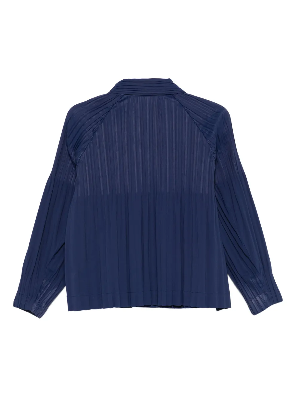 Pleats Please Issey Miyake plissé collared jacket | Oversized Jackets | Image 2