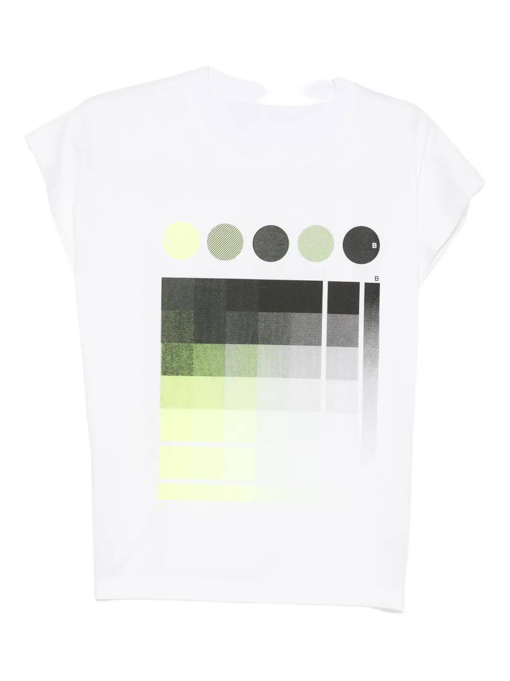 Issey Miyake Graphic-print T-shirt In White