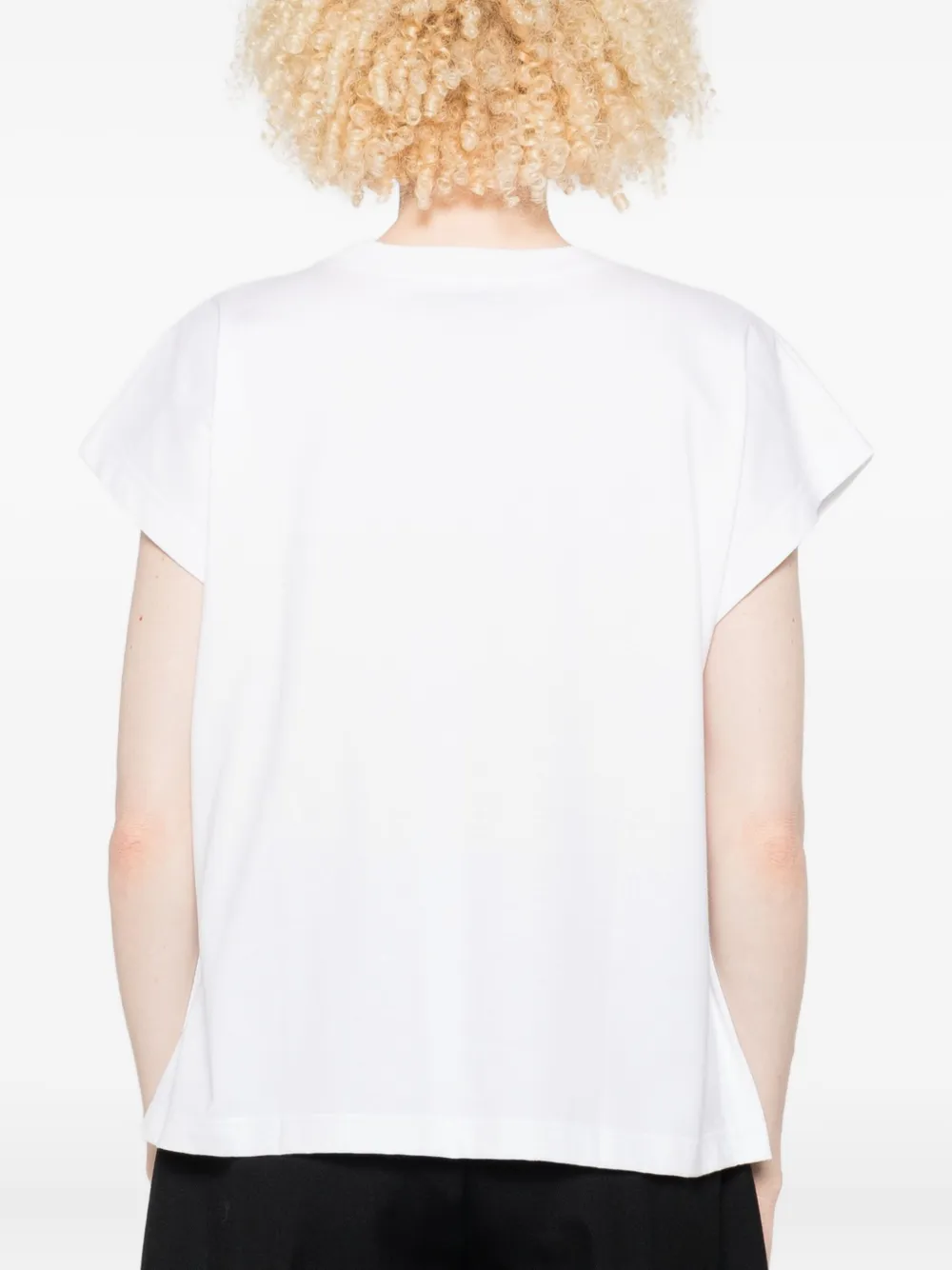 Issey Miyake Graphic-print T-shirt In White