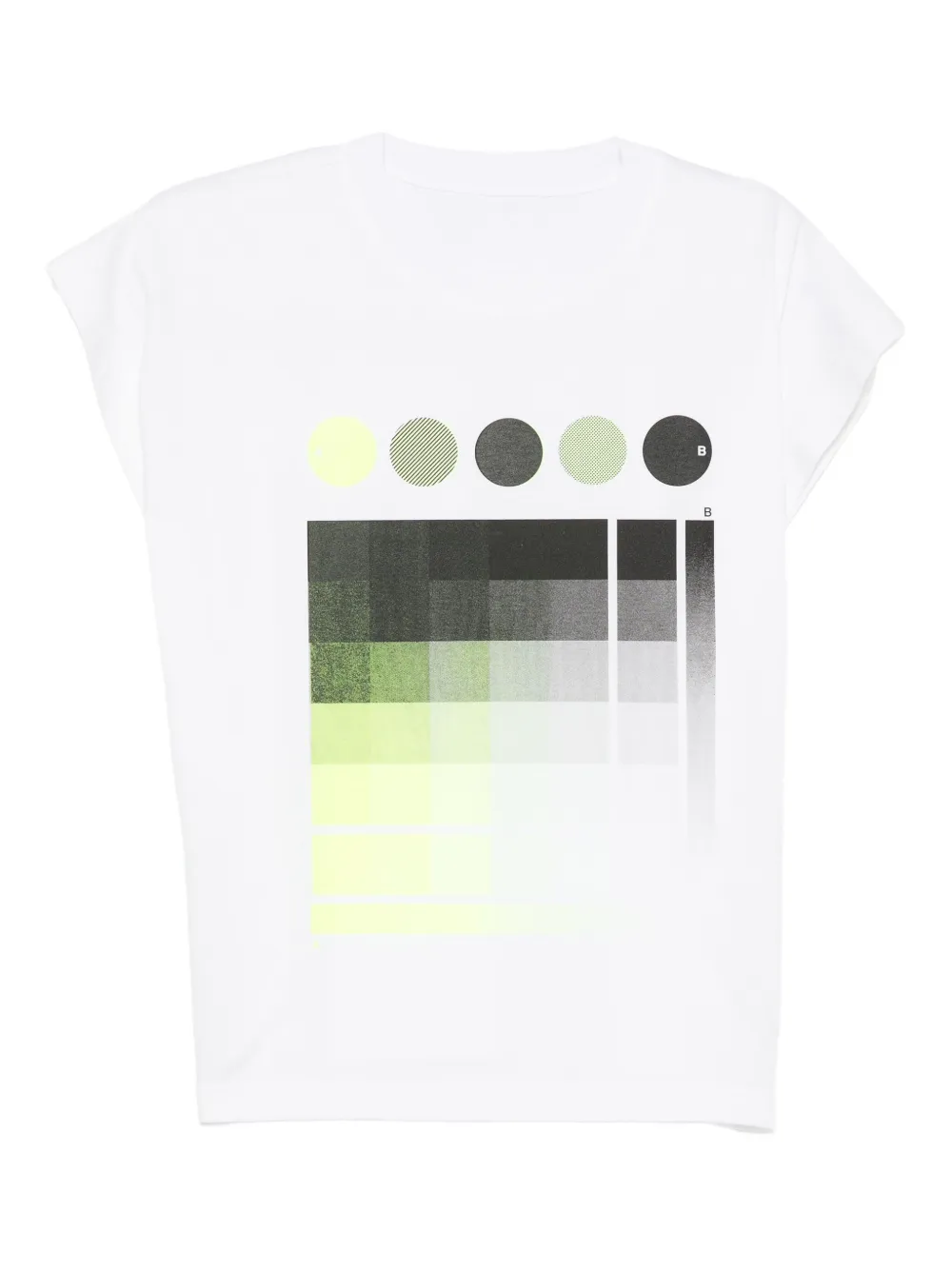 Pleats Please Issey Miyake graphic-print t-shirt | White | Image 1