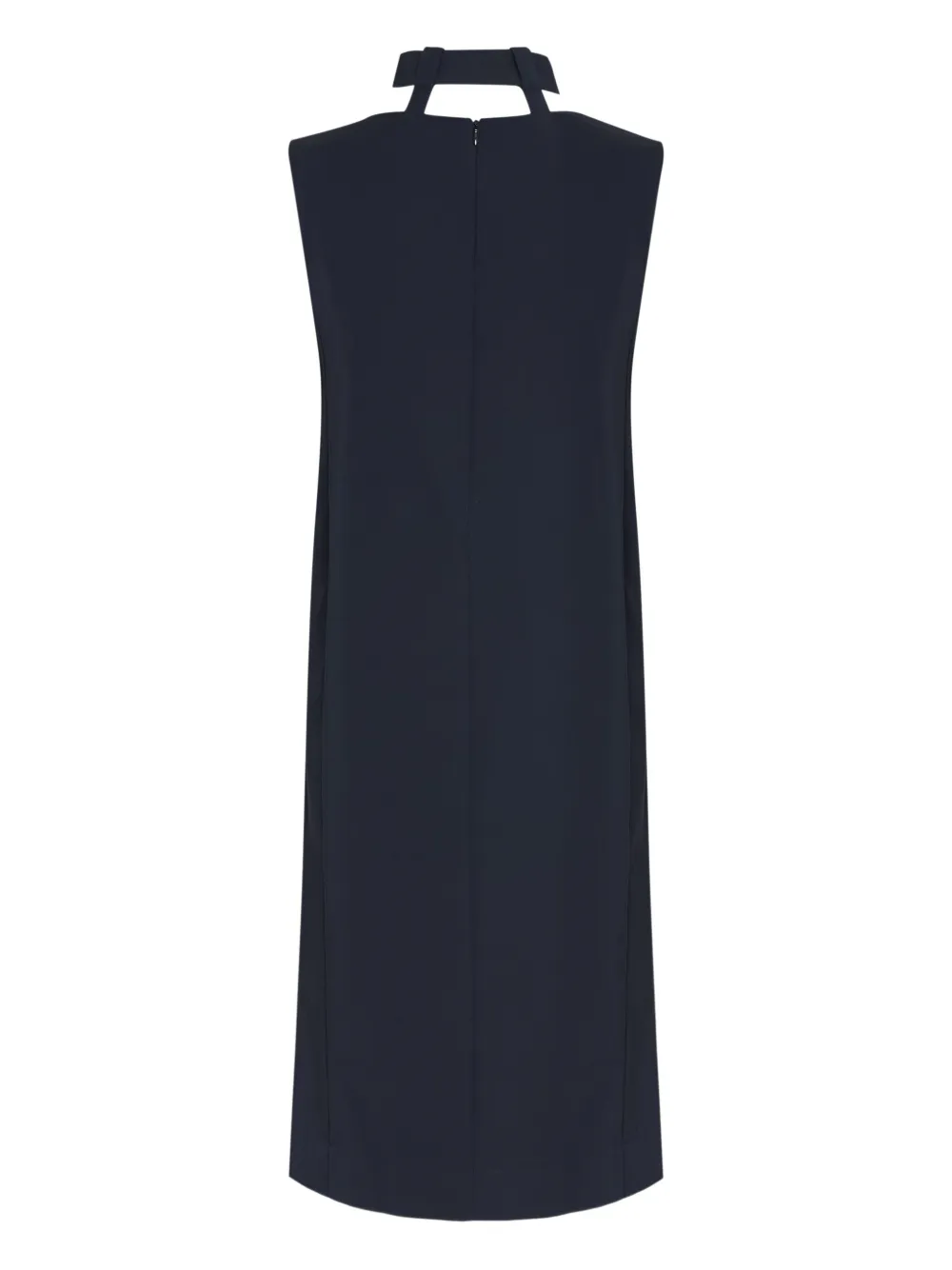 Gloria Coelho Jurk met halternek en split - Blauw