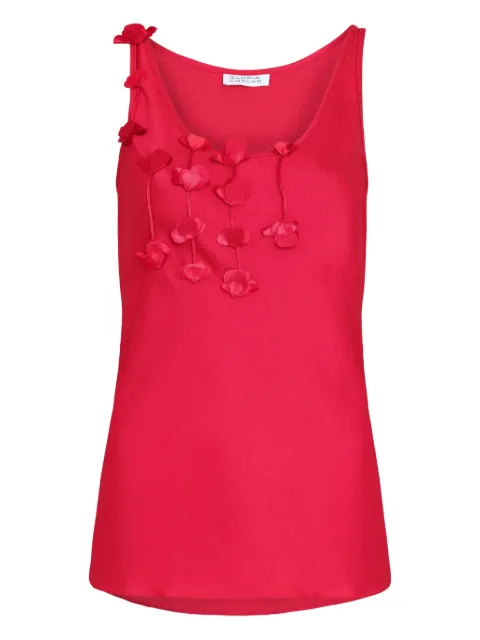 Gloria Coelho flower-embellished blouse