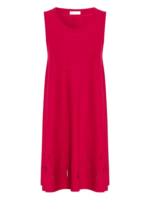 Gloria Coelho sleeveless cut-out hem dress