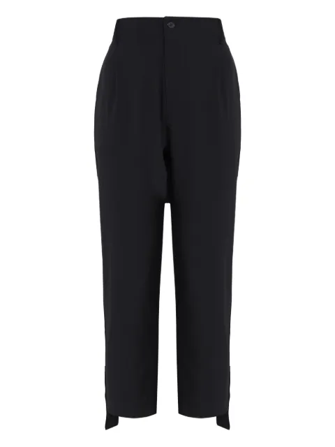 Gloria Coelho pantalones plisados con botones