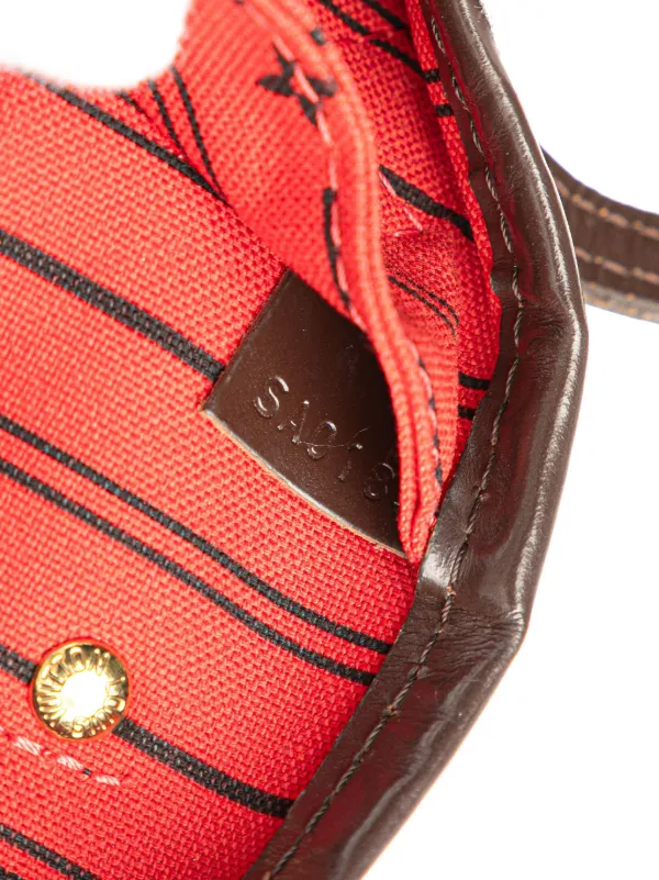 Louis Vuitton Pre-Owned Sac à Main Damier Ebène Neverfull PM (2013)  Marron FARFETCH MA