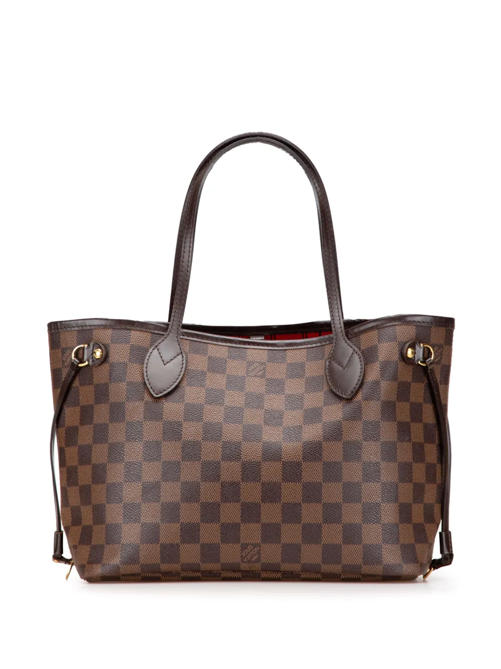 Louis Vuitton Pre-Owned 2013 ダミエ エベヌ ネヴァーフル PM トートバッグ - ブラウン Louis Vuitton Pre-Owned 2013 ダミエ エベヌ ネヴァーフル PM トートバッグ - ブラウン