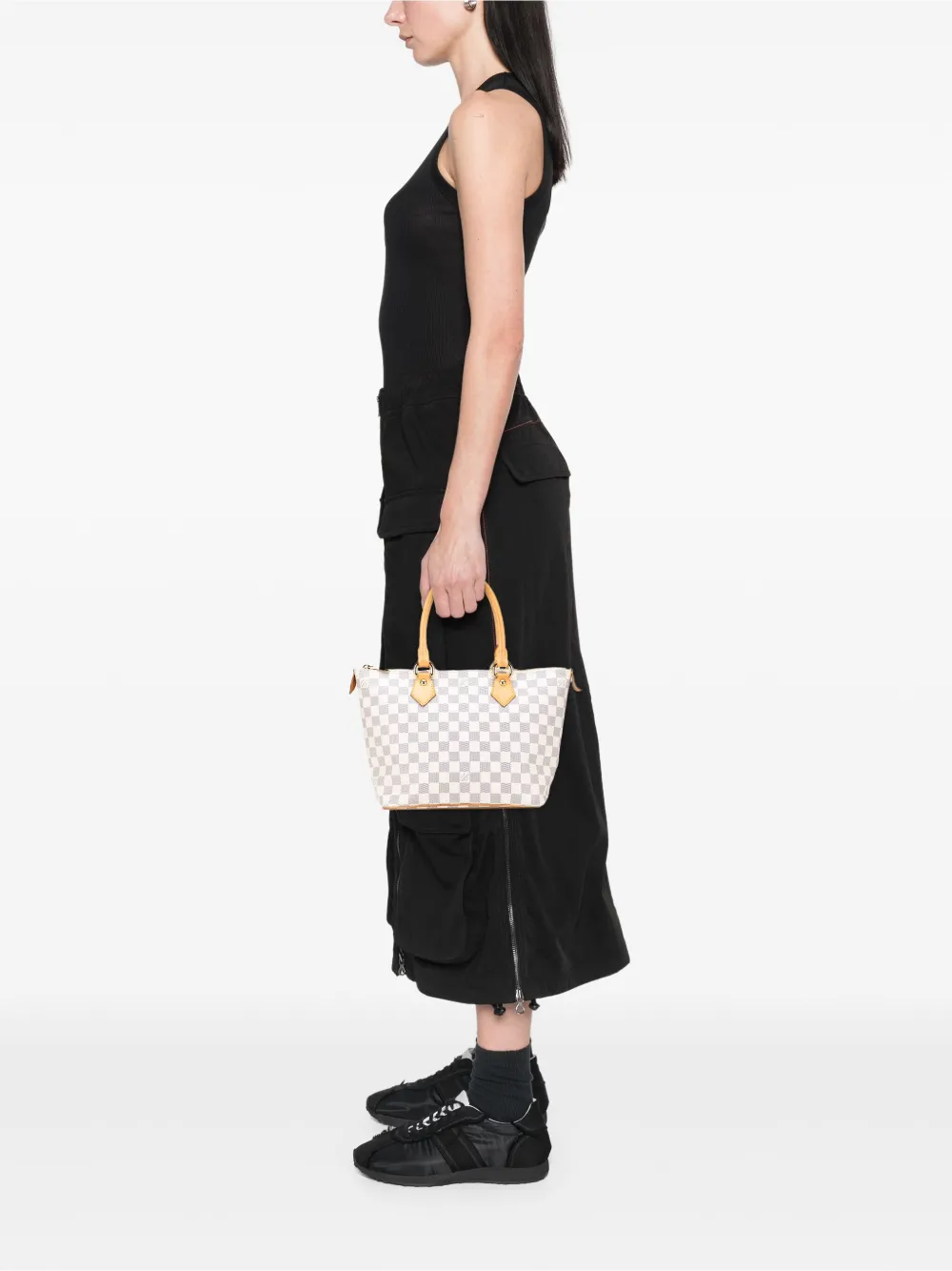 Louis Vuitton Pre-Owned 2007 Damier Azur Saleya PM handbag | Pre-Owned | Image 2