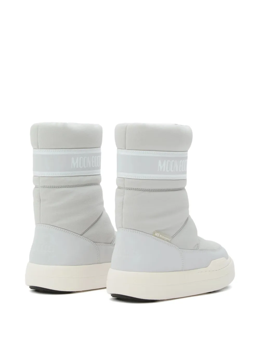  Moon Boot Kids Junior Park High Snow Boots - Grey 