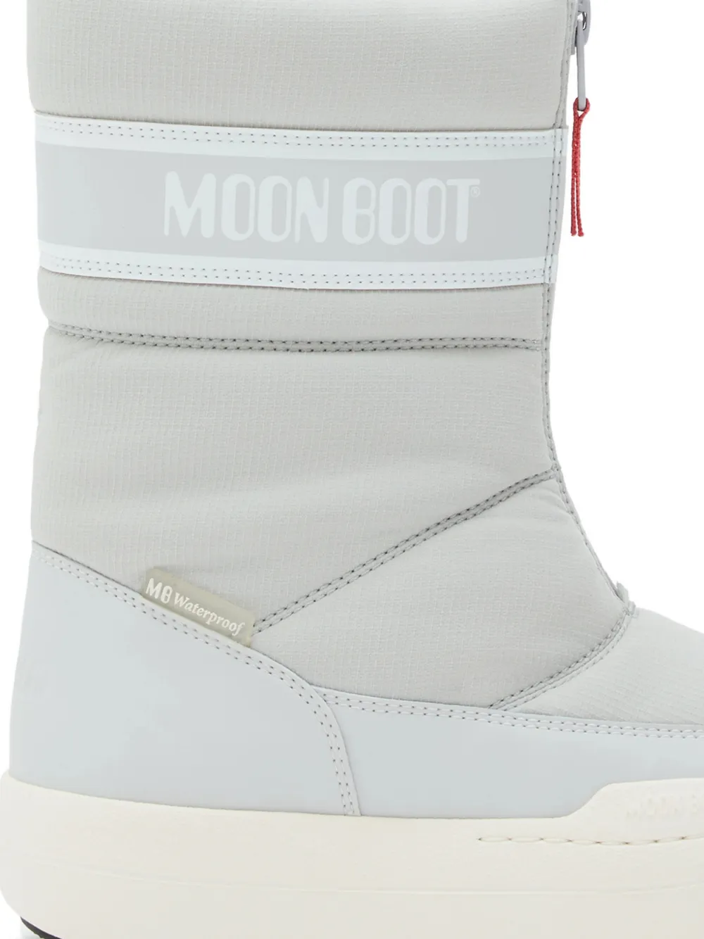  Moon Boot Kids Junior Park High Snow Boots - Grey 