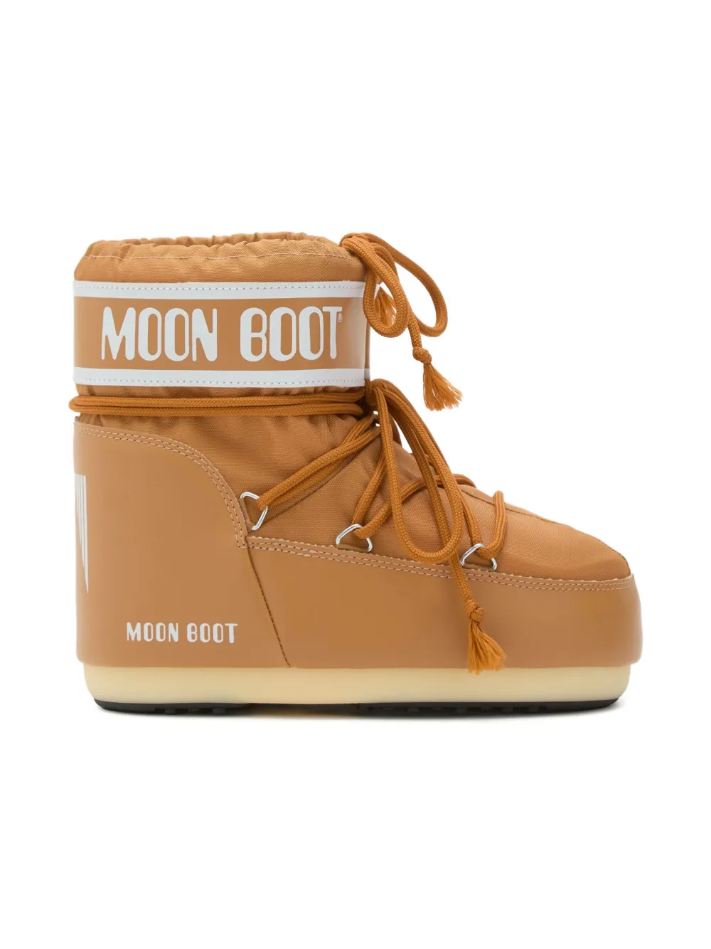 Moon Boot Kids Icon Low Brown ブーツ - ブラウン Moon Boot Kids Icon Low Brown ブーツ - ブラウン