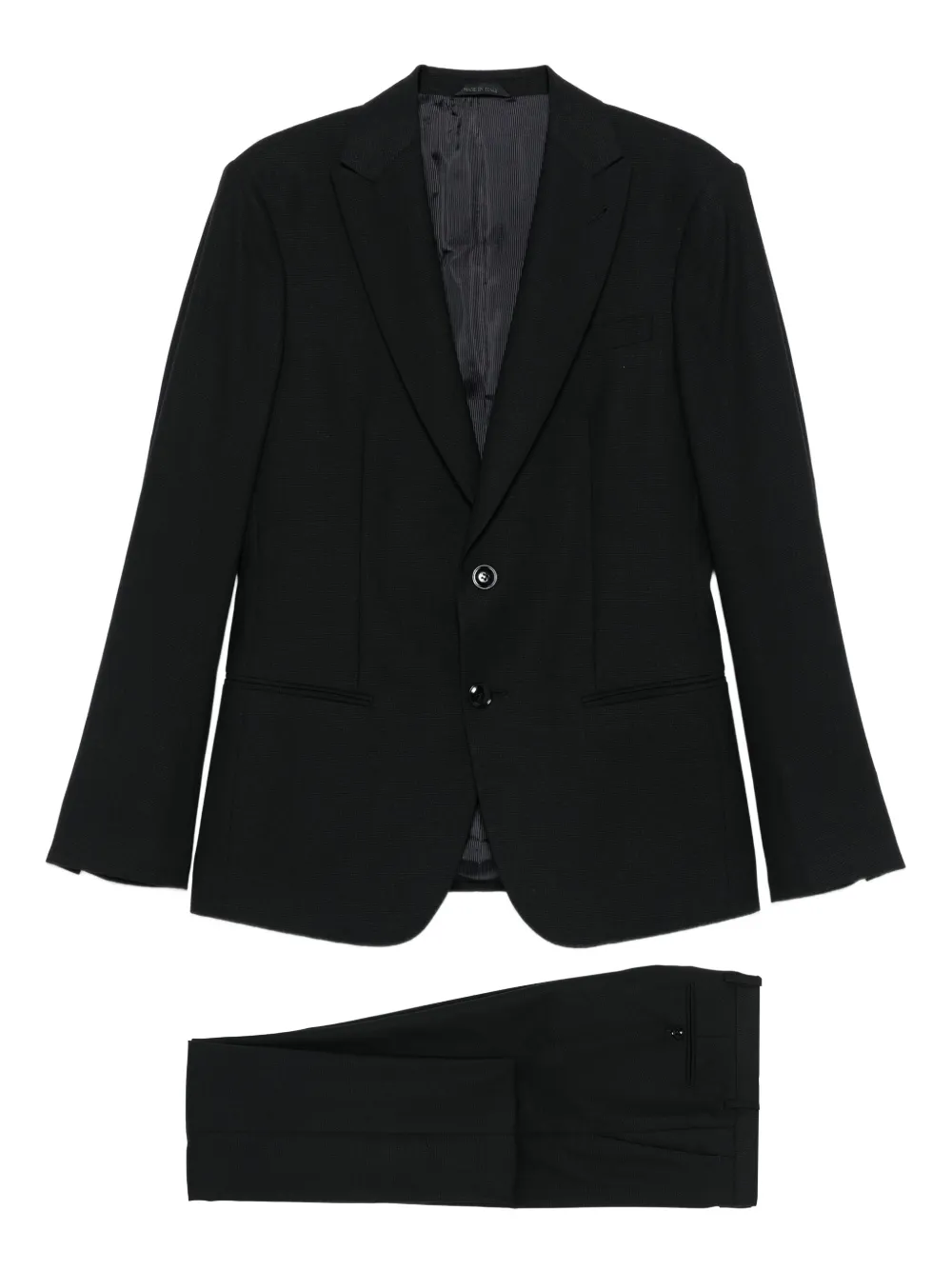 Giorgio Armani traje con botones | negro | Image 1